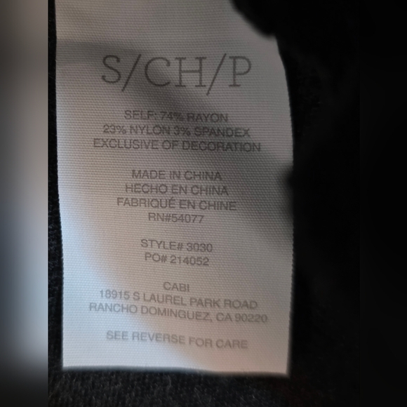 Cabi Ponte Knit Blazer Gray Contrast Trim Size Small - Picture 7 of 10